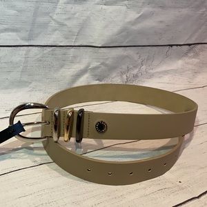 Steve Madden nude belt